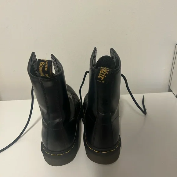 Dr. Martens Black Lace-Up Boots - Picture 3 of 8